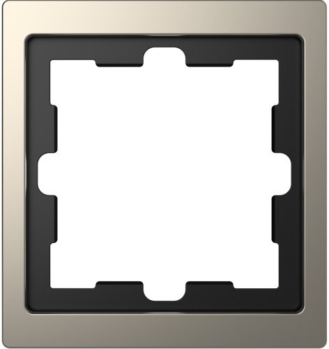 Рамка универсальная Schneider Electric Merten D-Life 1-м. металл никель фото Рамка универсальная Schneider Electric Merten D-Life 1-м. металл никель картинка